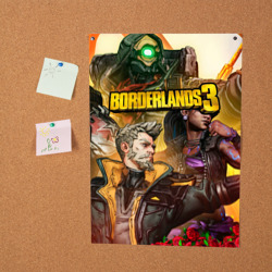 Постер Borderlands 3 - Зейн Флинт - фото 2