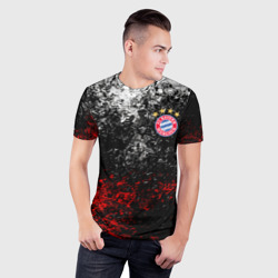 Мужская футболка 3D Slim Bayern Munchen - фото 2