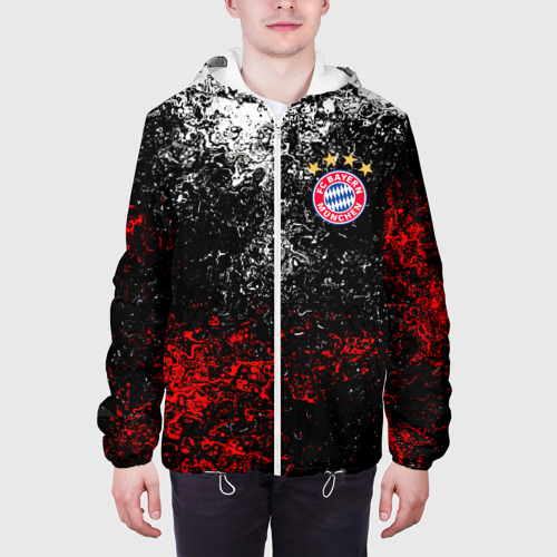 Мужская куртка 3D Bayern Munchen, цвет 3D печать - фото 4