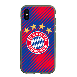 Чехол для iPhone XS Max матовый Bayern Munchen