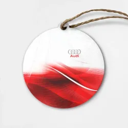 Деревянная игрушка круг Audi