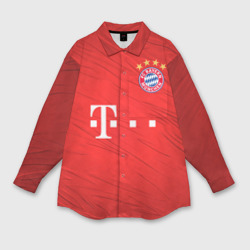 Мужская рубашка oversize 3D Bayern Munchen