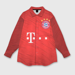 Женская рубашка oversize 3D Bayern Munchen