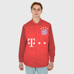 Мужская рубашка oversize 3D Bayern Munchen - фото 2