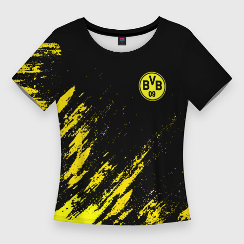 Женская футболка 3D Slim Borussia, цвет 3D печать