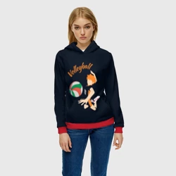 Женская толстовка 3D Волейбол - фото 2