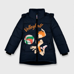 Зимняя куртка для девочек 3D Волейбол