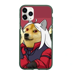 Чехол для iPhone 11 Pro Max матовый Хеллтейкер Догго