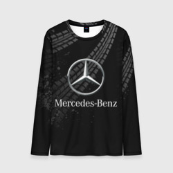 Мужской лонгслив 3D Mercedes