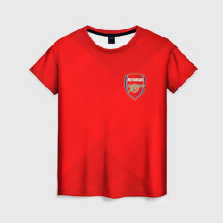 Женская футболка 3D Arsenal