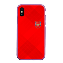 Чехол для iPhone XS Max матовый Arsenal