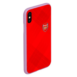 Чехол для iPhone XS Max матовый Arsenal - фото 2