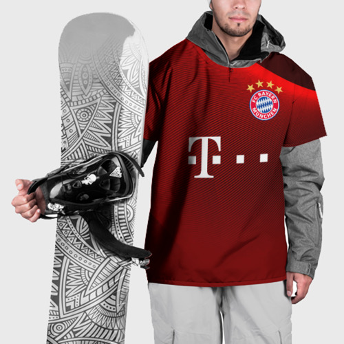 Накидка на куртку 3D Bayern Munchen, цвет 3D печать