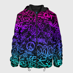 Мужская куртка 3D Граффити Neon