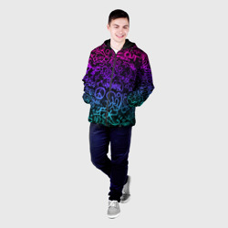 Мужская куртка 3D Граффити Neon - фото 2
