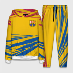 Женский костюм с толстовкой 3D FC Barcelona