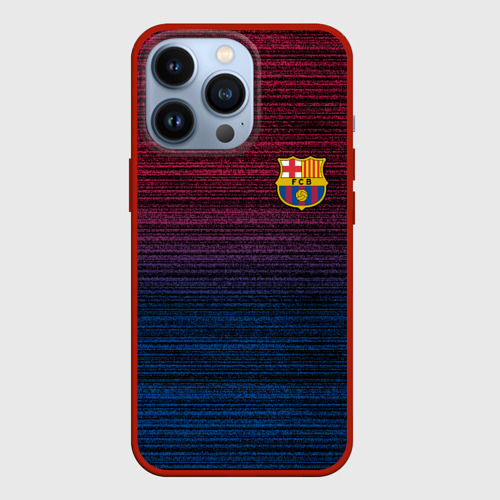 Чехол для iPhone 13 Pro Barselona, цвет красный