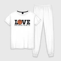 Женская пижама хлопок Love Basketball