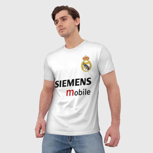 Мужская футболка 3D Рауль Реал Мадрид, цвет 3D печать - фото 3
