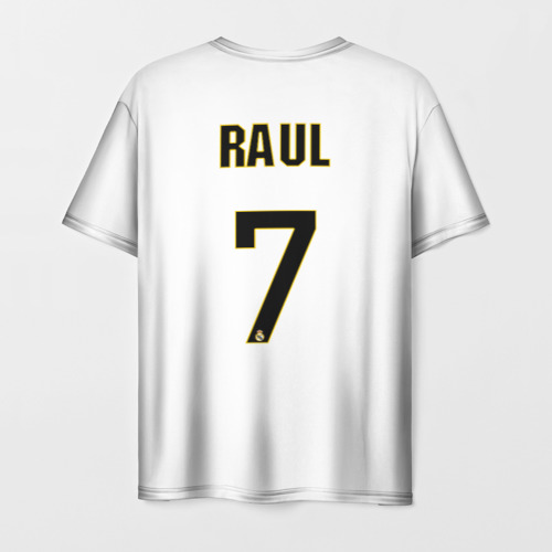 Мужская футболка 3D Рауль Реал Мадрид, цвет 3D печать - фото 2