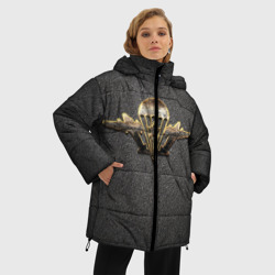 Женская зимняя куртка Oversize ВДВ - фото 2
