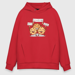 Мужское худи Oversize хлопок Митинг куки