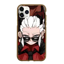 Чехол для iPhone 11 Pro Max матовый Справедливость Хеллтейкер