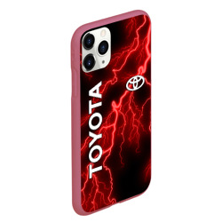 Чехол для iPhone 11 Pro Max матовый Toyota - фото 2