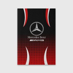 Обложка для паспорта матовая кожа Mercedes-Benz