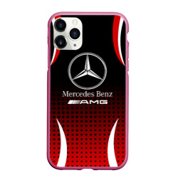 Чехол для iPhone 11 Pro Max матовый Mercedes-Benz