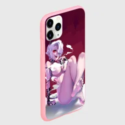 Чехол для iPhone 11 Pro матовый Хеллтейкер - демон Здрада обнаженная - фото 2