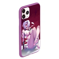 Чехол для iPhone 11 Pro Max матовый Хеллтейкер - демон Здрада обнаженная - фото 2