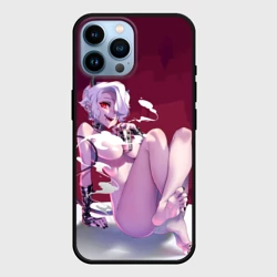 Чехол для iPhone 14 Pro Max Хеллтейкер - демон Здрада обнаженная