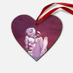 Деревянная игрушка Сердце Хеллтейкер - демон Здрада обнаженная