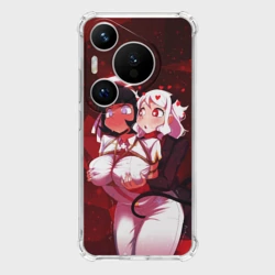 Чехол для Huawei Pura 70 Pro Хеллтейкер - секси демоны Азазель и Модеус
