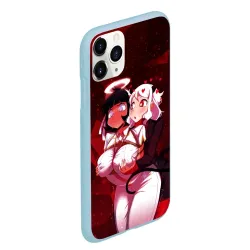 Чехол для iPhone 11 Pro Max матовый Хеллтейкер - секси демоны Азазель и Модеус - фото 2
