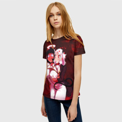 Женская футболка 3D Хеллтейкер - секси демоны Азазель и Модеус - фото 2