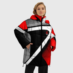 Женская зимняя куртка Oversize Mitsubishi форма - фото 2