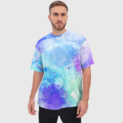 Мужская футболка oversize 3D Pastel - фото 2