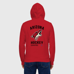 Мужская толстовка на молнии хлопок Arizona Coyotes - фото 2