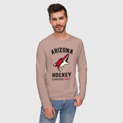 Мужской лонгслив хлопок Arizona Coyotes - фото 2