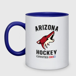 Кружка двухцветная Arizona Coyotes