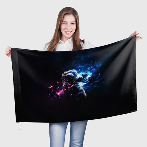 Флаг 3D В космосеS
