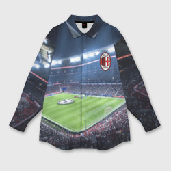 Мужская рубашка oversize 3D FC Milan