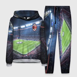 Мужской костюм с толстовкой 3D FC Milan