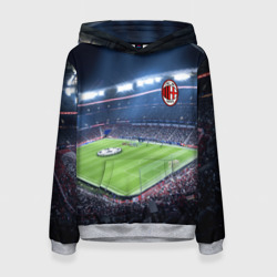 Женская толстовка 3D FC Milan