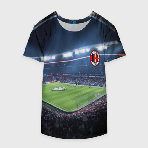 Накидка на куртку 3D FC Milan, цвет 3D печать - фото 4