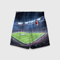 Детские спортивные шорты 3D FC Milan