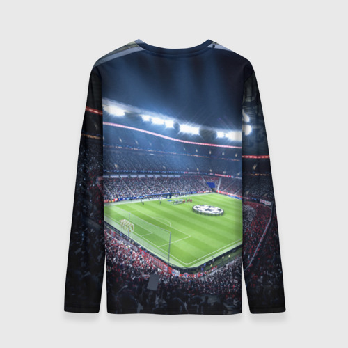 Мужской лонгслив 3D FC Milan, цвет 3D печать - фото 2