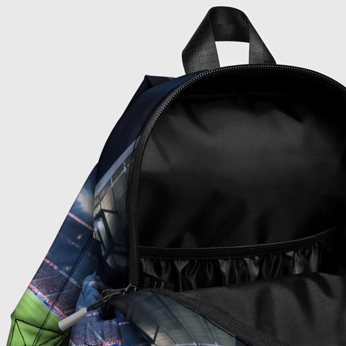 Детский рюкзак 3D с принтом FC MILAN, фото #4